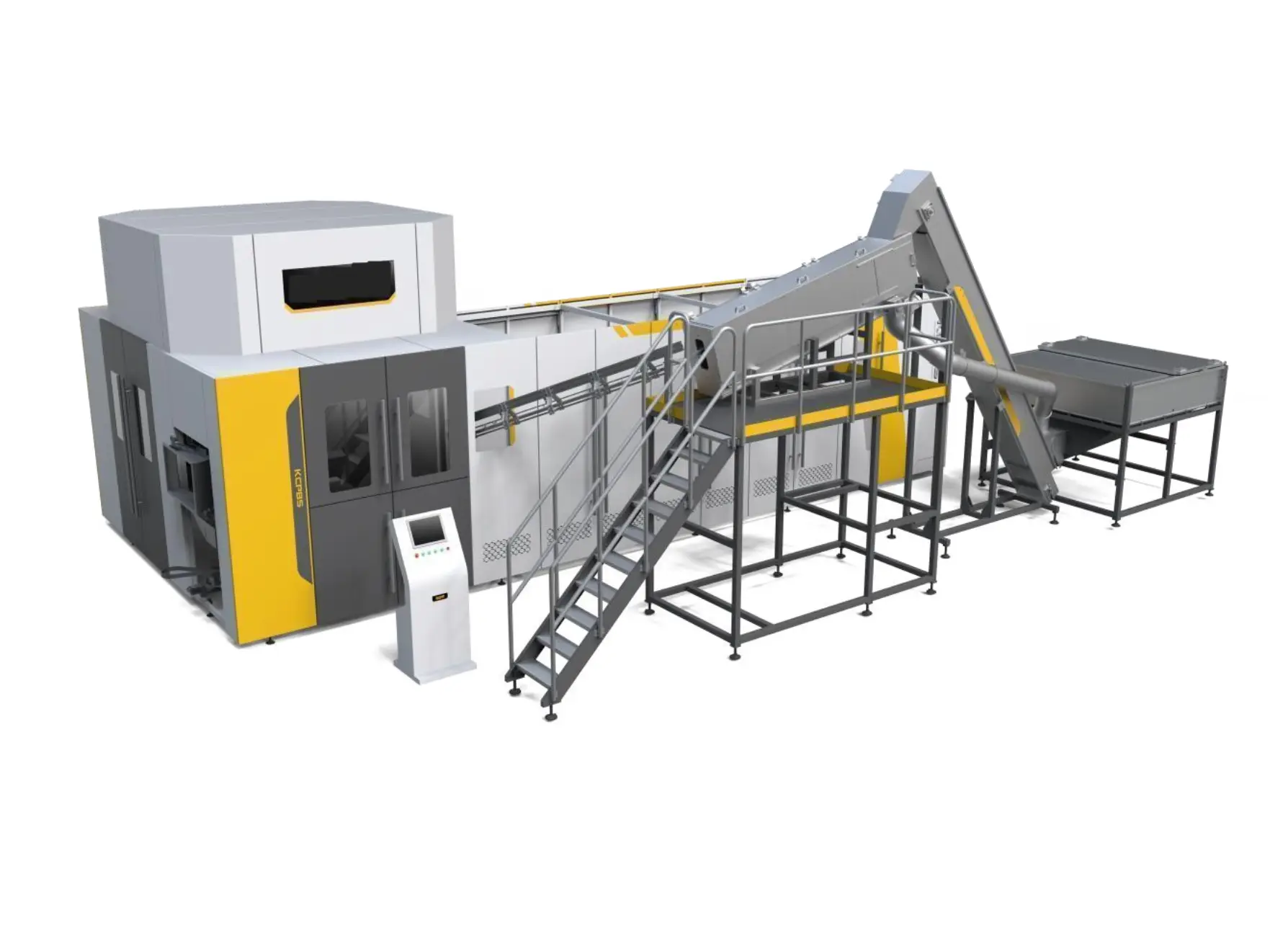 bottle blowing machine