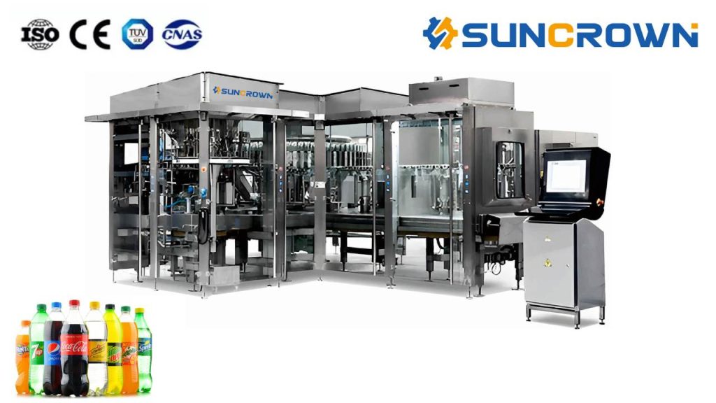 Carbonated drinks filling machine