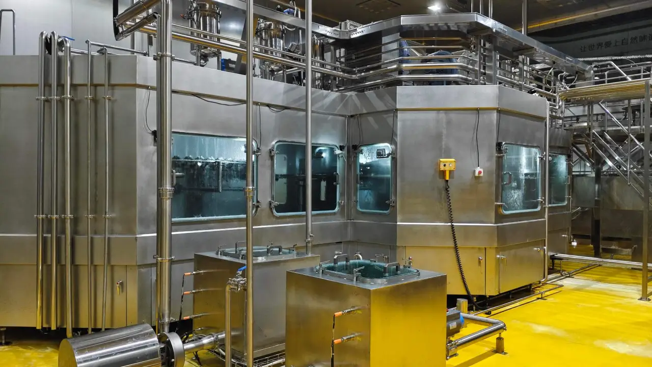 Aseptic cold filling machine