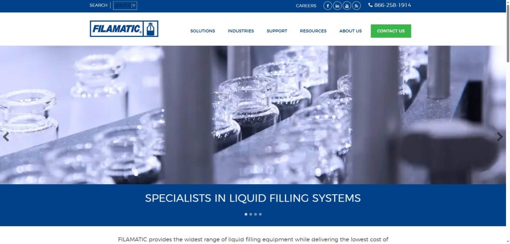 Top Water Bottle Filling Machine Manufacturers 2025 Filamatic